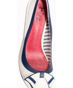 Banned Sparkle Falls Pumps White Clothing