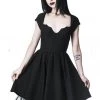 Killstar Good Ghoul 80's Party Dress Black New In