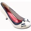 Banned Sparkle Falls Pumps White Clothing
