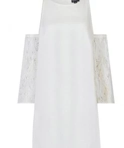 Bright & Beautiful Natasha 60's Dress White Dresses