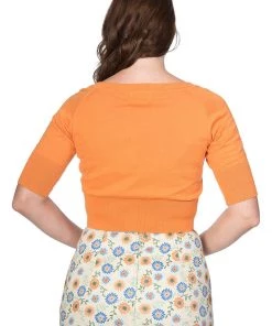 Banned Raven 50's Cardigan Orange New In