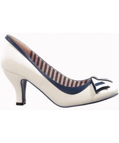 Banned Sparkle Falls Pumps White Clothing