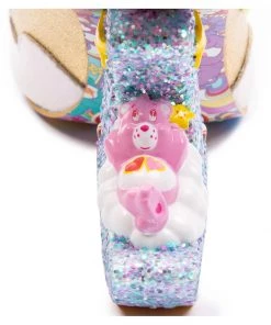 Irregular Choice Care Bears I Like Sleep Boots Blue New In