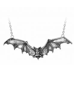 New In Alchemy Gothic Bat Necklace