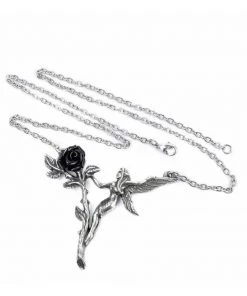 Alchemy Faerie Glade Rose Necklace New In