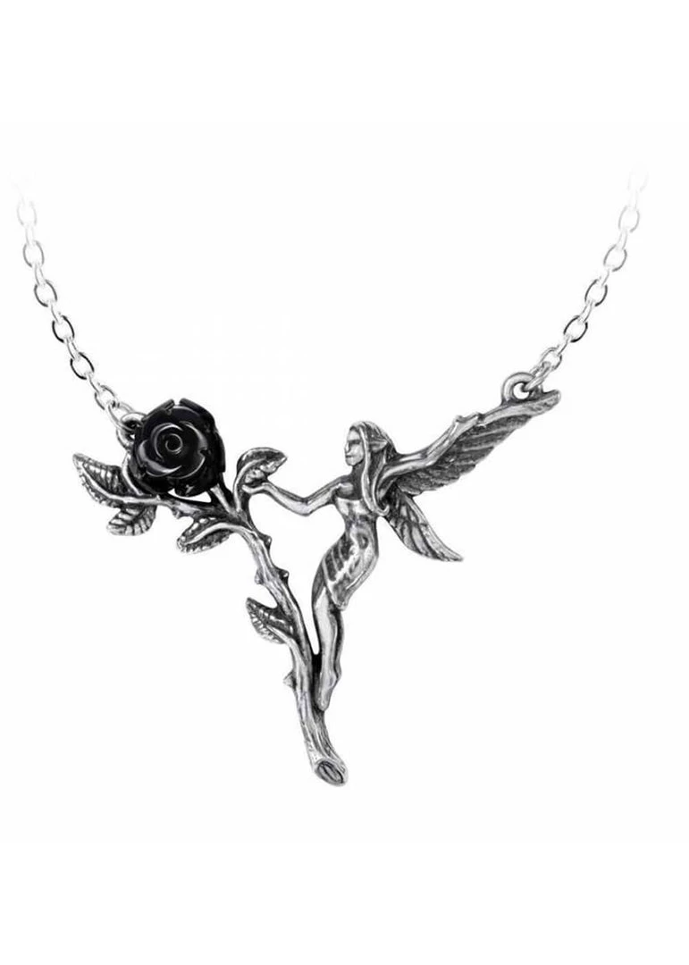 Alchemy Faerie Glade Rose Necklace New In