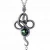 New In Alchemy Tercia Serpent Snake Necklace