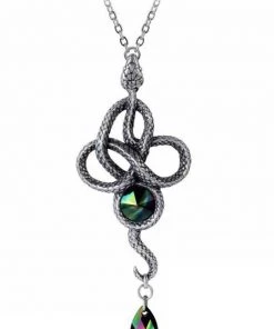 New In Alchemy Tercia Serpent Snake Necklace