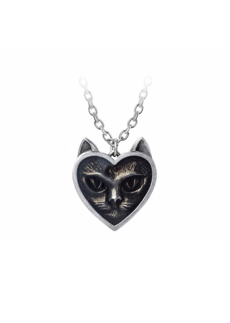 New In Alchemy Love Cat Necklace