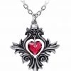 Alchemy Bouquet Of Love Skull Necklace New In