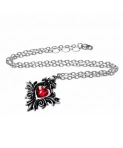 Alchemy Bouquet Of Love Skull Necklace New In