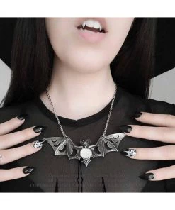 Alchemy Lunaeca Bat Necklace