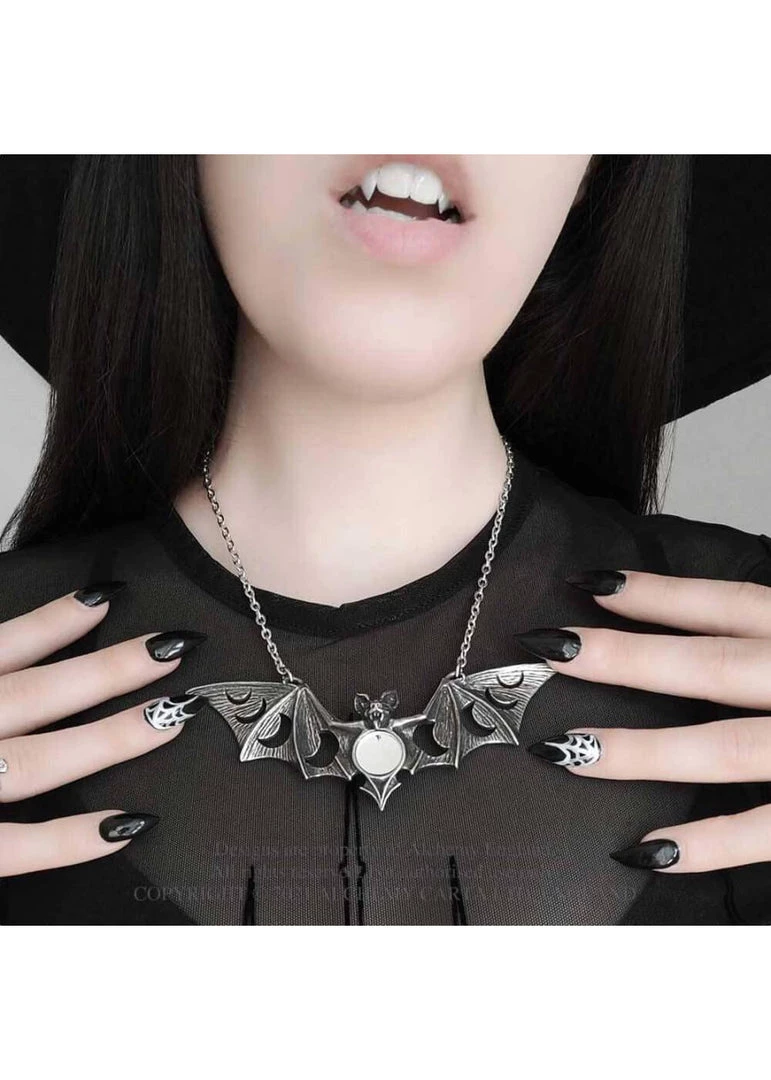 Alchemy Lunaeca Bat Necklace
