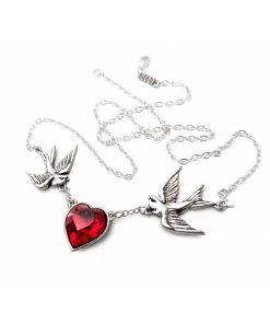 Alchemy Swallow Heart Necklace New In