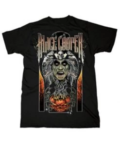 Band Shirts Alice Cooper I Am Halloween T-Shirt Black