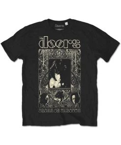 New In Band Shirts The Doors Nouveau T-Shirt Black