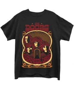 Band Shirts The Doors Strange Days T-Shirt Black