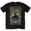 New In Band Shirts Pink Floyd Carnegie Hall Poster T-Shirt Black