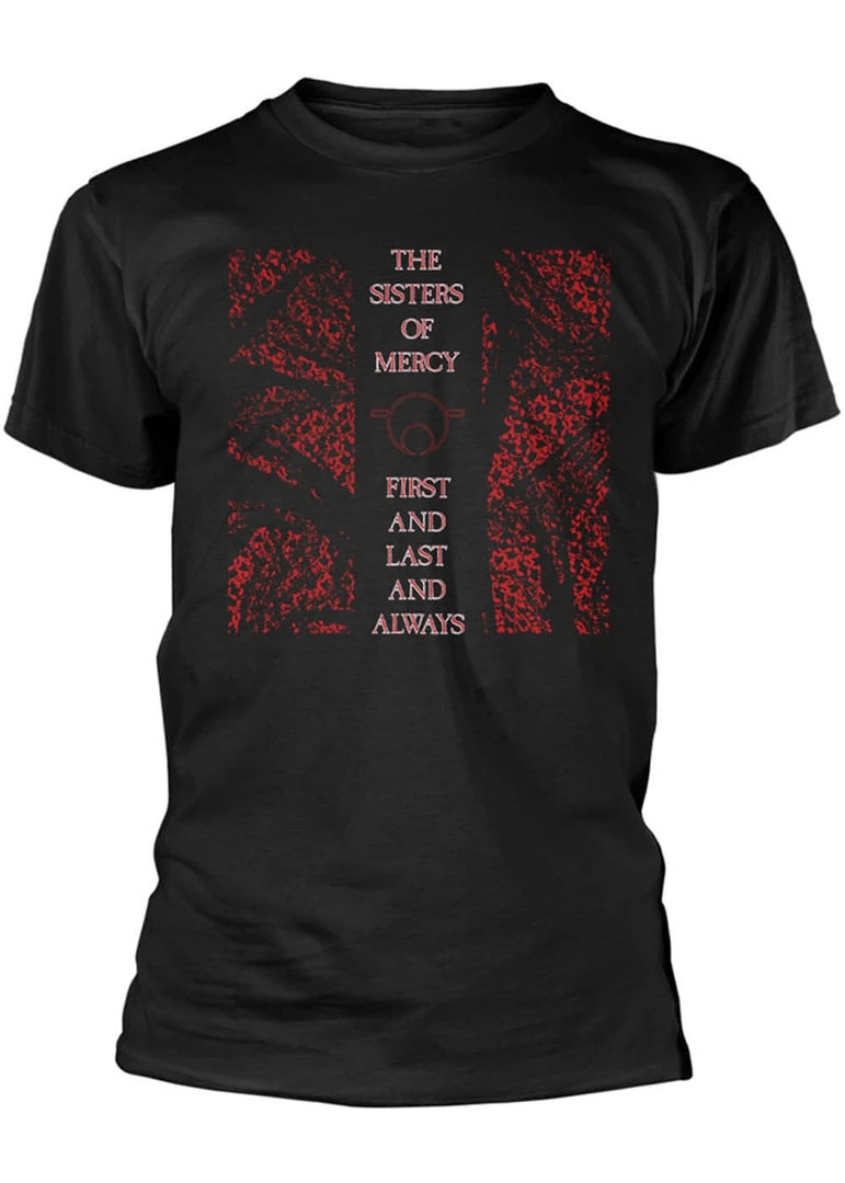 New In Band Shirts Sisters Of Mercy First And Last And Always T-Shirt Black