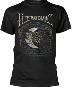 New In Band Shirts Fleetwood Mac Sisters Of The Moon T-Shirt Black