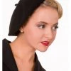Banned Claire 50's Beret Black