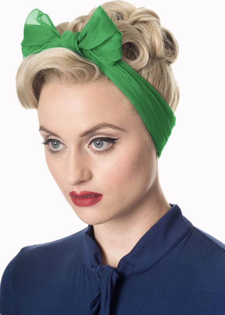 Banned Gradiation Scarf Green New In