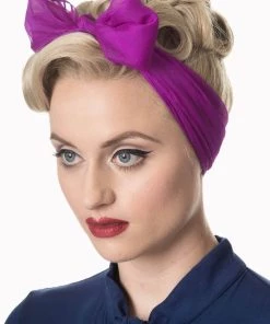 Banned Gradiation Scarf Purple