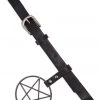 Banned Inari Pentagram Belt Black New In