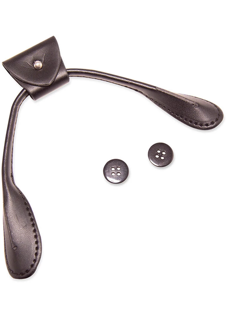 Banned Mens Nicholas Stripe Braces Burgundy