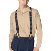 New In Banned Mens Timothy Braces Clip & Button Braces Blue