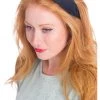 New In Banned Cameron Tartan 60's Headband Green