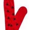 Banned Boo Ghost Socks Red New In