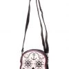 New In Banned Sailor Skull Bag Black