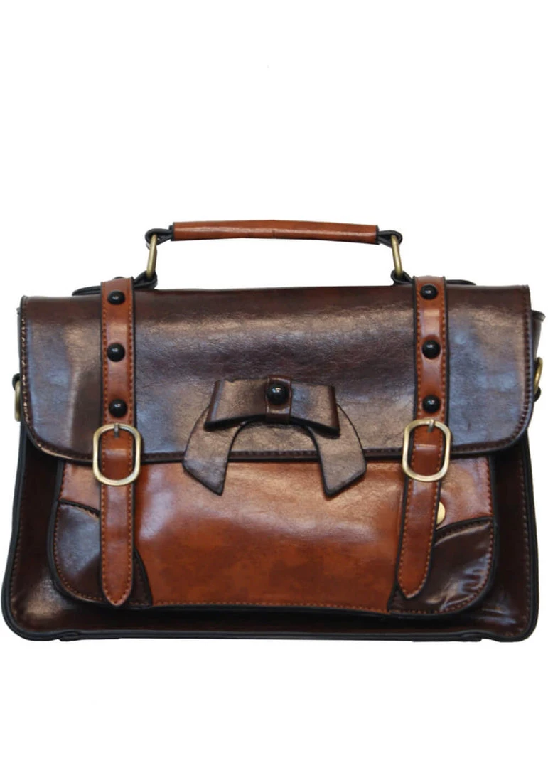 Banned Enola 40's Bag Dark Coffee