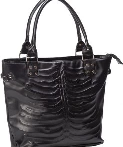 New In Banned Vespera Ribcage Bag Black