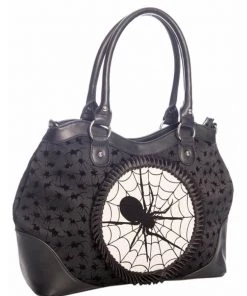 New In Banned Spinderella Spider Bag Black