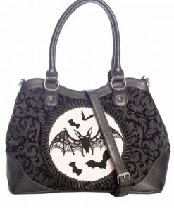 New In Banned Bats Nymph Bag Black