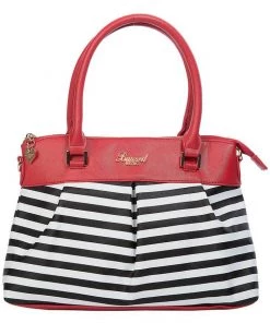New In Banned Living Bay Nautical 60's Bag Red
