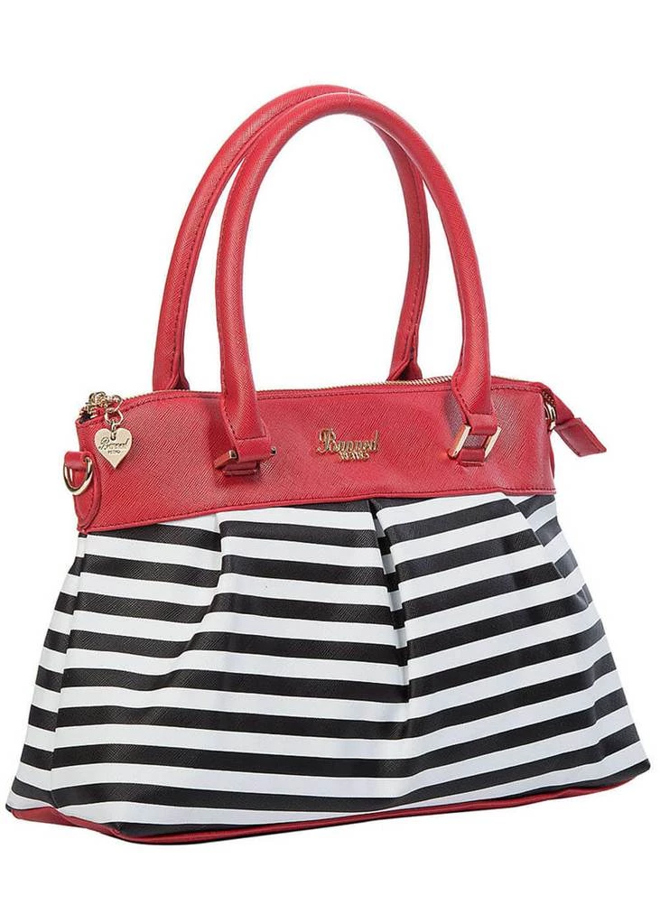 New In Banned Living Bay Nautical 60's Bag Red