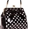 Banned American Polkadot 50's Bag Black