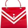 New In Banned Serene Waters Sailor 60's Handbag Red