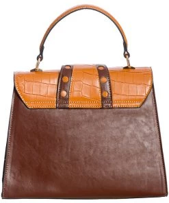 New In Banned Miss Molly Handbag Brown