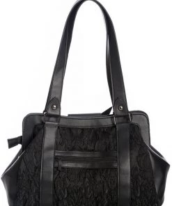 Banned Maplesage Damask Bag Black