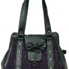 Banned Maplesage Damask Bag Purple New In