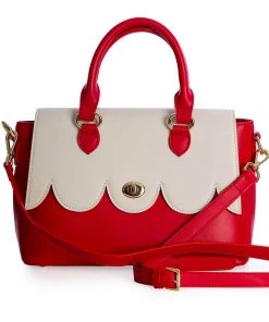 Banned Coquille 40's Handbag Red