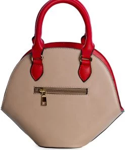 Banned Hot Air Balloon Vixen Globe Handbag Beige