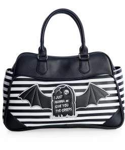 New In Banned I Just To Give You The Creeps Bag Black