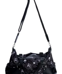 Banned Space Cat Gym Weekend Bag Black