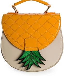 Banned Tropical Pinapple Bag White New In