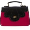 Banned Scalloped Handbag Red New In